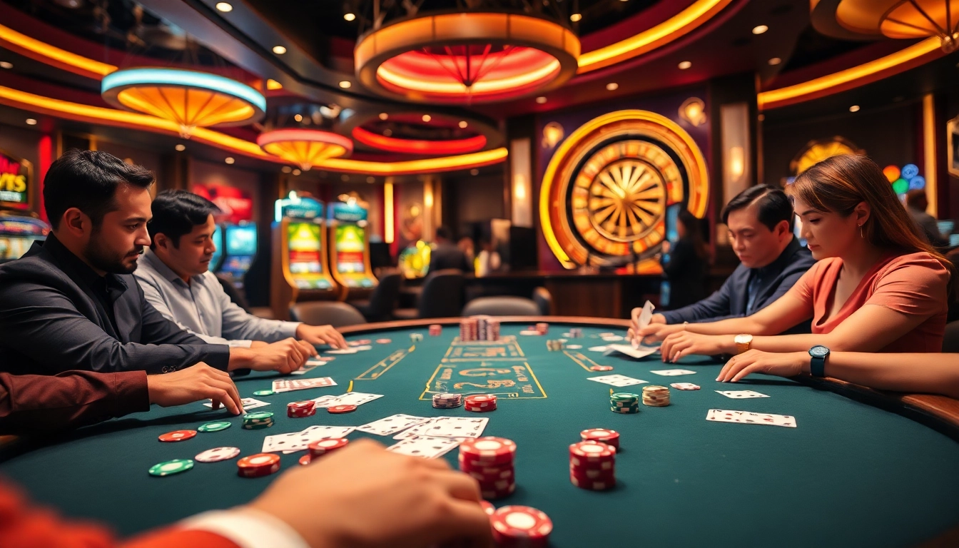 Engage with trusted online gambling platforms and the excitement of nhà cái uy tín through a vibrant casino scene.