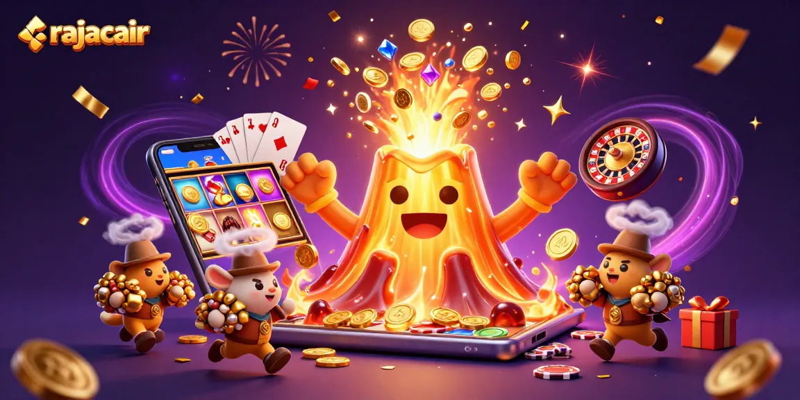 Menangkan permainan slot online rajacair dengan hadiah menggiurkan dari gunung emas dan petualang kecil yang melarikan diri membawa harta karun.
