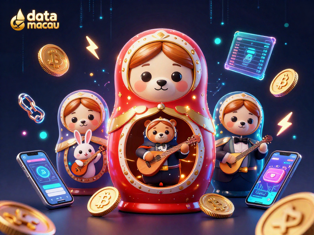 Taruhan angka seru di data macau dengan ilustrasi kartun 3D dan elemen kasino memikat.