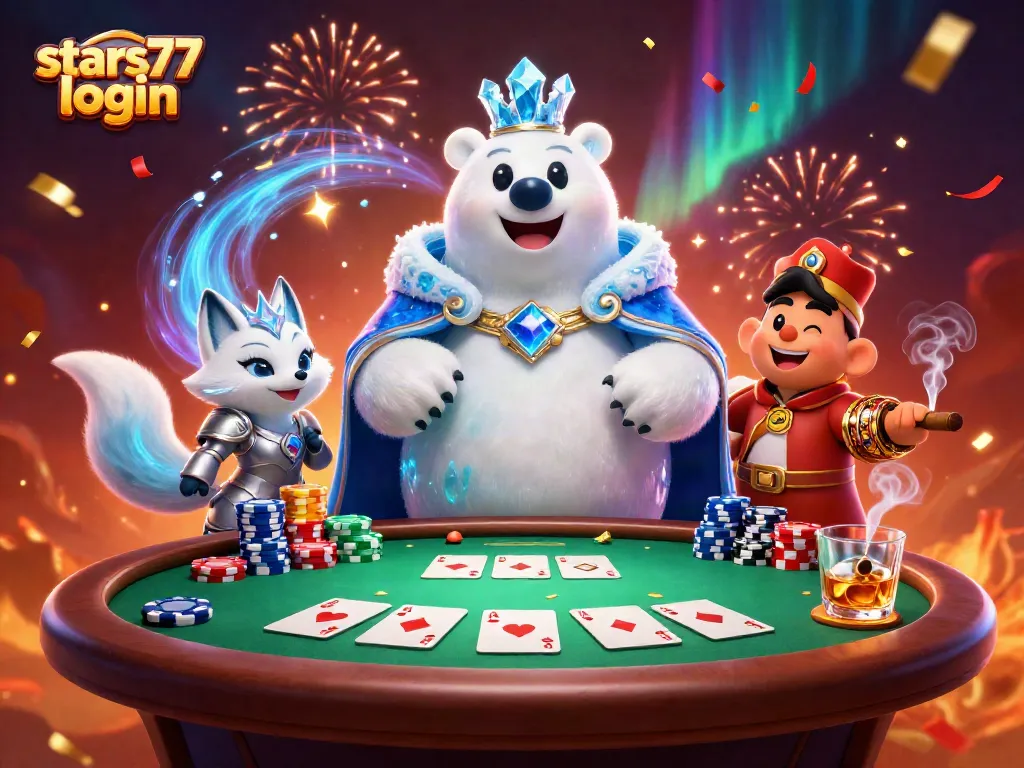 Permainan besar dengan bintang pada login stars77 untuk pengalaman seru togel macau.