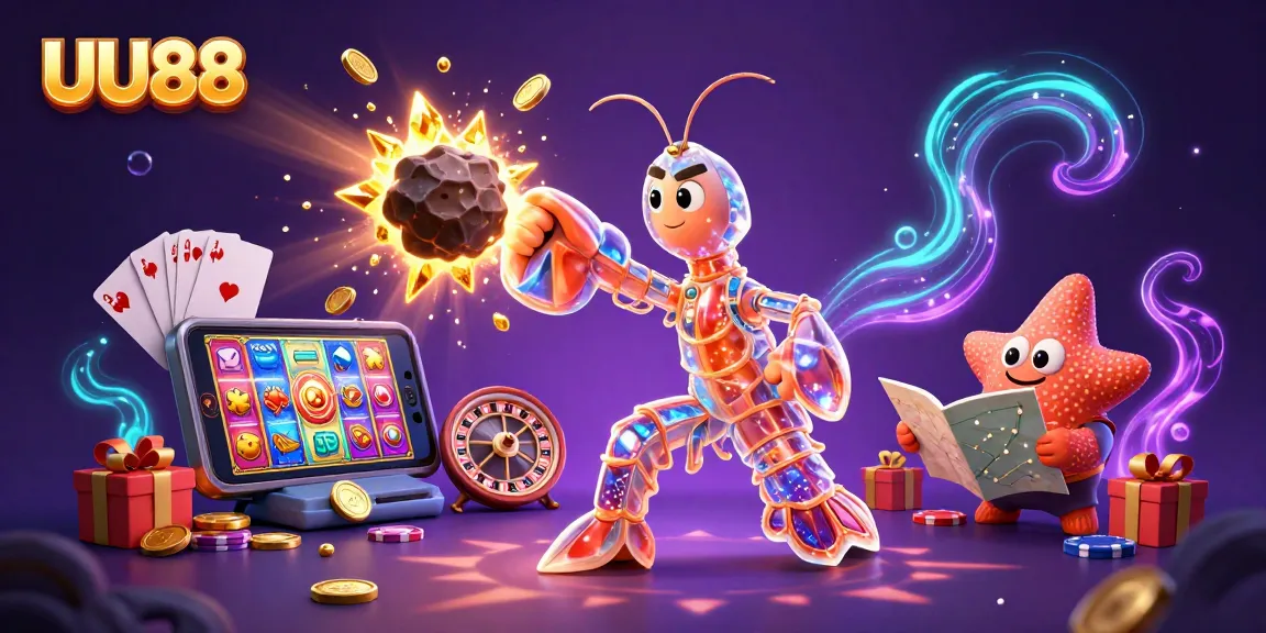 Experience thrilling wins at UU88 with immersive 3D slots featuring action and vibrant graphics.