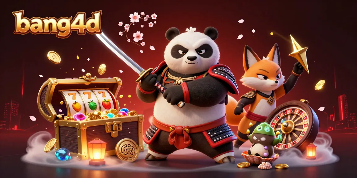 Engage with bang4d's thrilling online slots and jackpots in an epic 3D adventure.