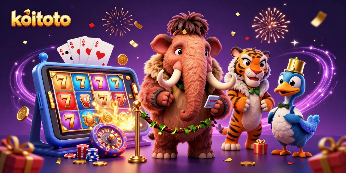 Mainkan slot online di koitoto dengan IDR 10.000, akses mudah dan aman.