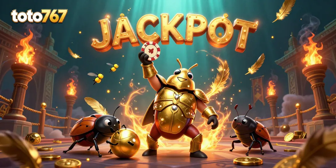 Menangkan permainan dengan toto767 dan lihat jackpot yang bersinar dalam suasana kasino yang meriah.