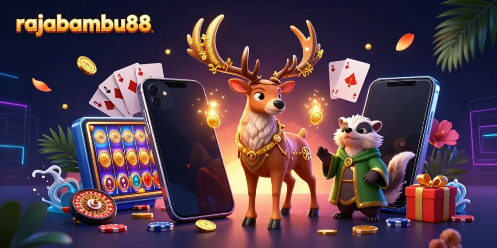 Raih kemenangan dengan rajabambu88, platform hiburan digital yang ringan dan praktis.