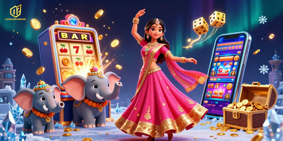 Win big with confessedtravelholic in vibrant casino scene featuring slots and jackpots.
