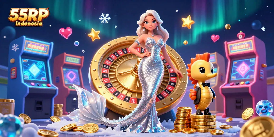 Win exciting rewards with 55RP Indonesia's vibrant casino scene featuring roulette and arcade games.