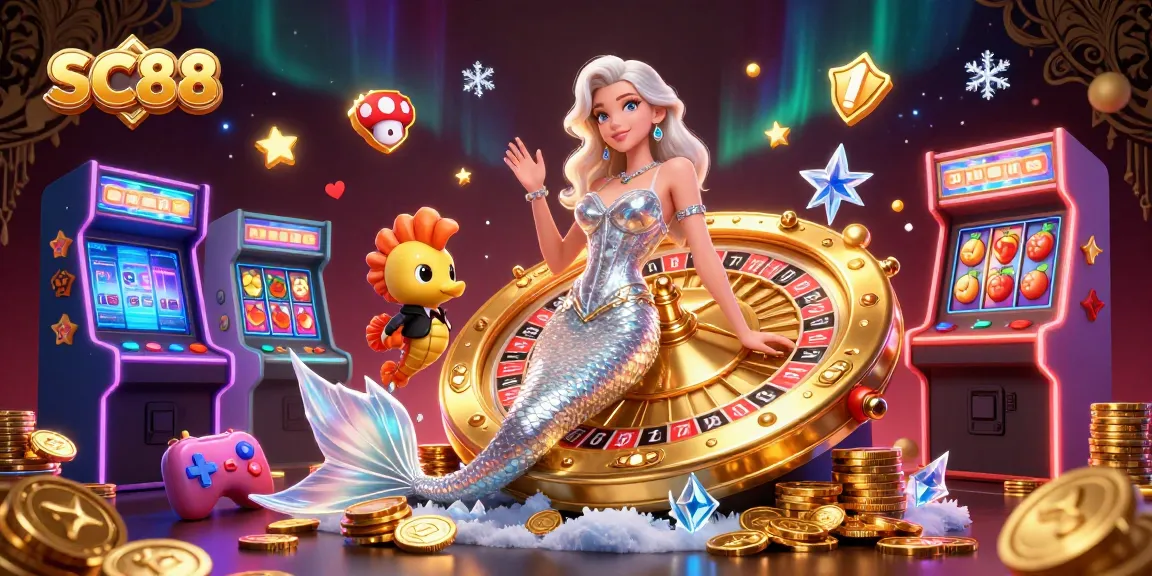 Experience thrilling gameplay at SC88 with vibrant 3D casino elements and engaging characters.