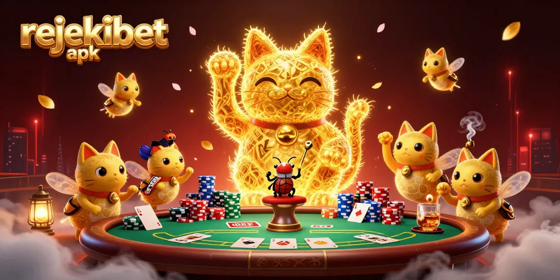 Experience immersive fun with rejekibet apk, as vibrant characters celebrate casino wins surrounded by colorful gameplay elements.