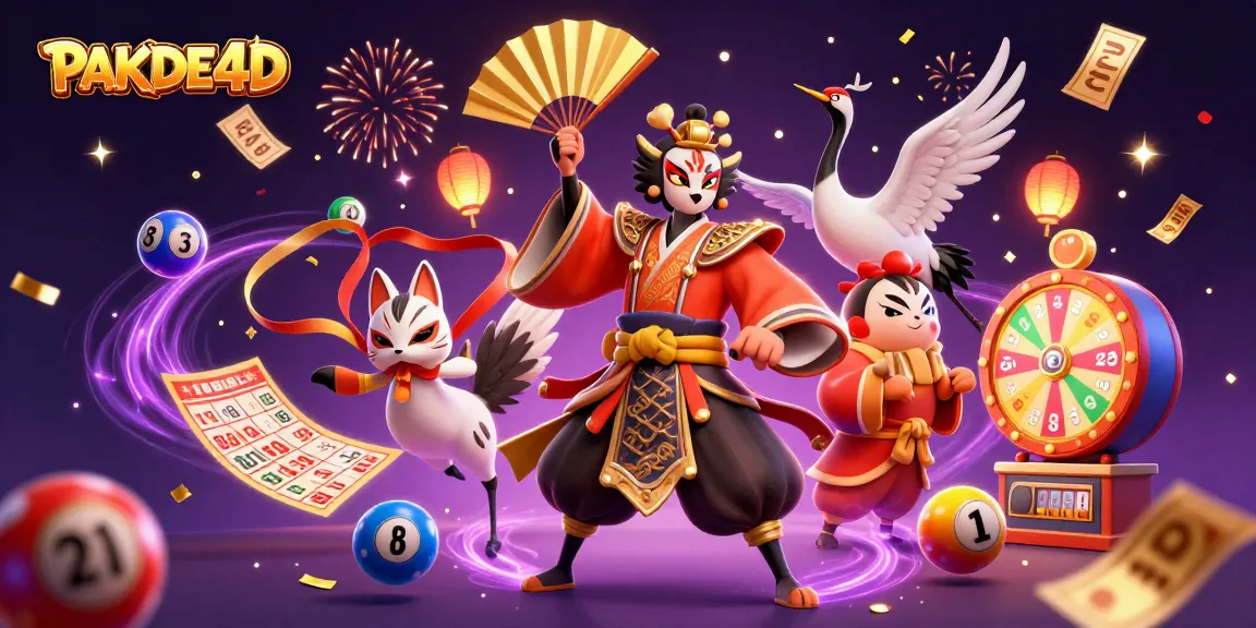 Experience thrilling wins with PAKDE4D in a vibrant lottery and bingo scene.