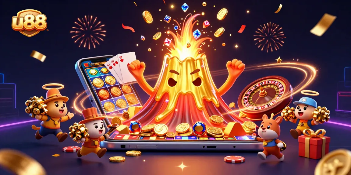 Join the excitement with u88's dynamic casino scene featuring treasures and thrilling games!
