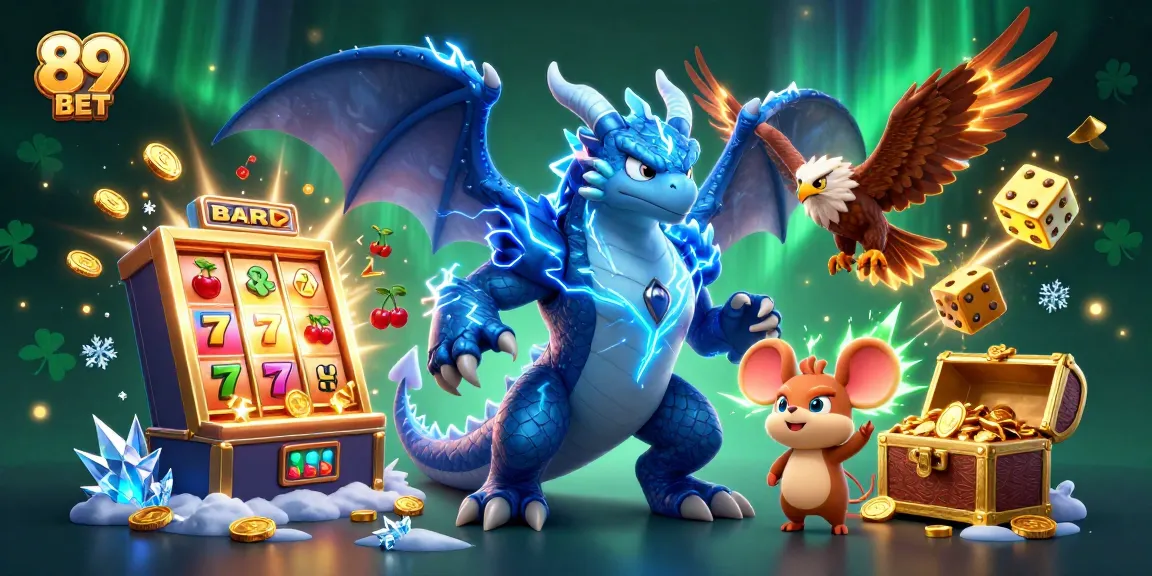Experience thrilling wins with 89 BET's vibrant casino games in an electrifying atmosphere.