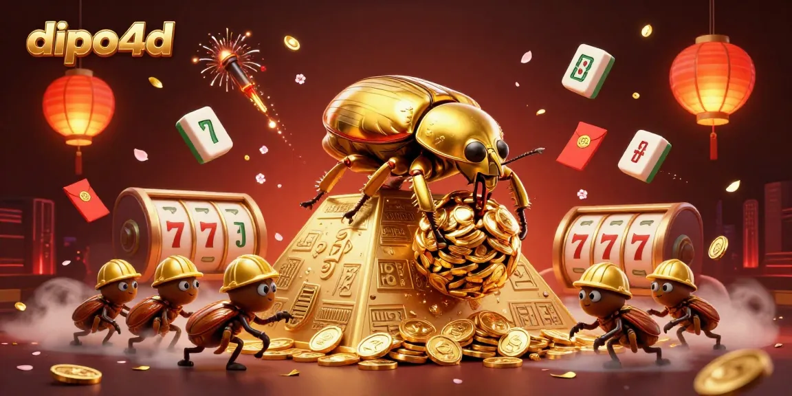 Engage with dipo4d's vibrant slot theme through golden coin treasures and neon-lit aesthetics for World Cup excitement.