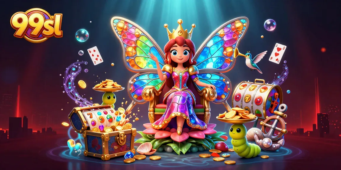 Experience thrilling wins at 99sl with a vibrant underwater casino scene showcasing wealth and gaming excitement.